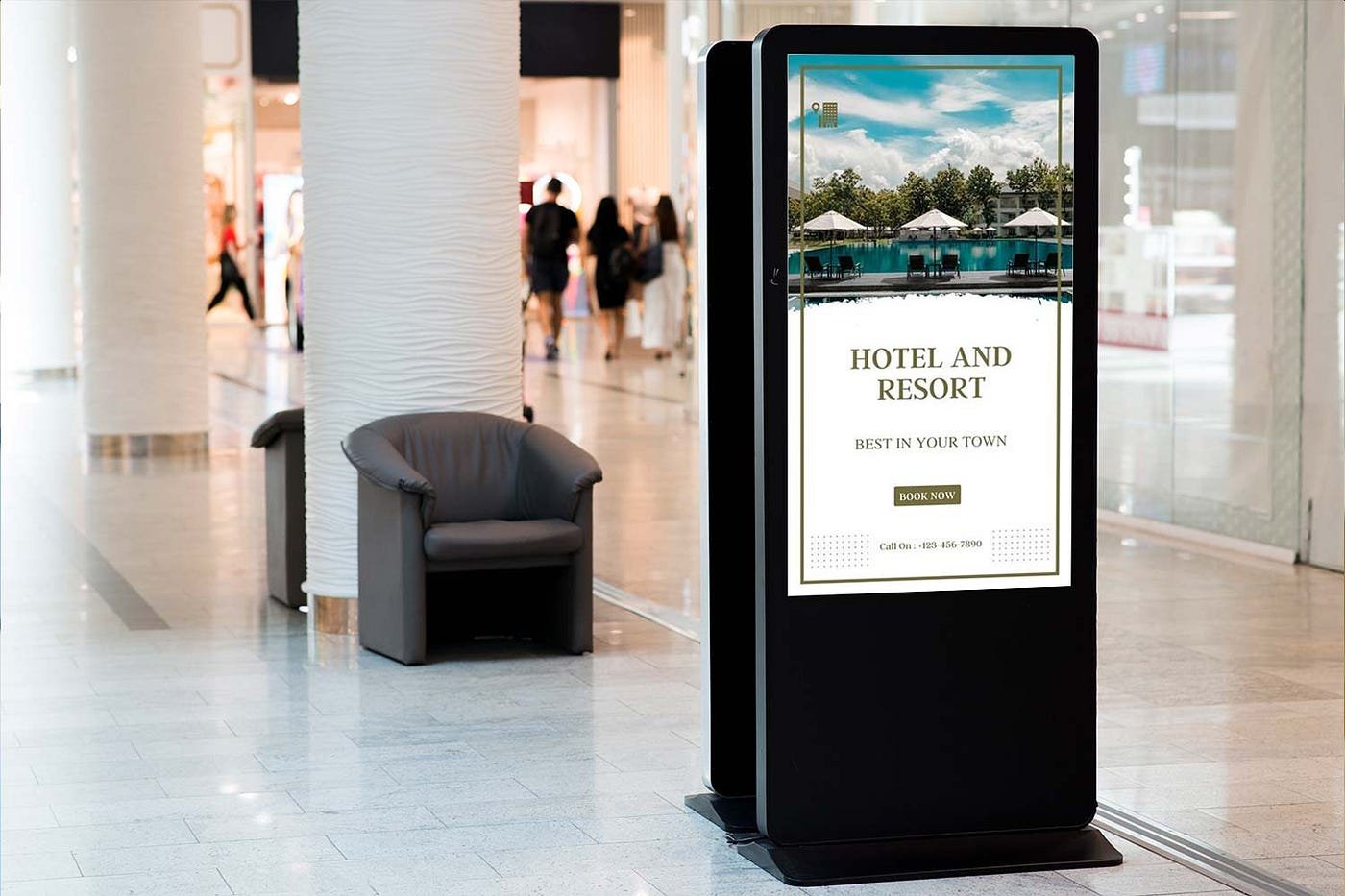 Reach Hotel Guests Directly: Digital Screen Advertising Now!