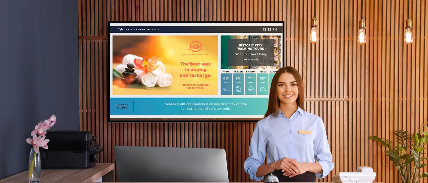 DMS Advertising: Hotel Screen Ads Campaigns Available!