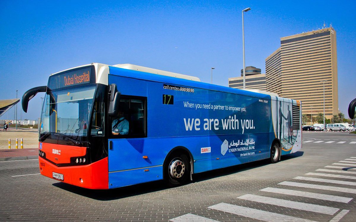 Bus Advertising in Dubai: Moving Billboards with Massive Reach
