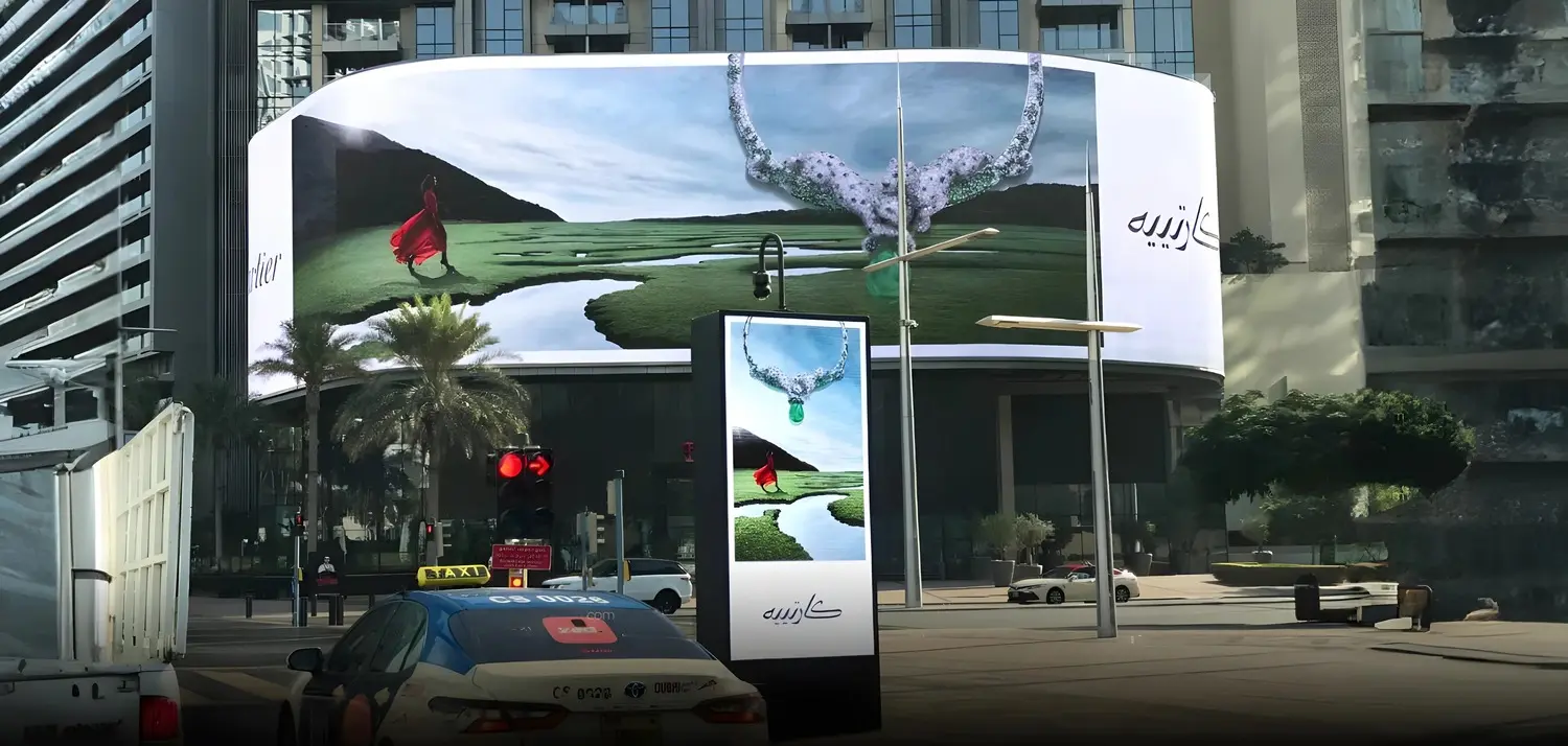 Rooftop Billboard Advertising in Dubai Marina