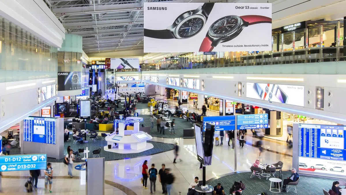 Dubai Airport Advertising