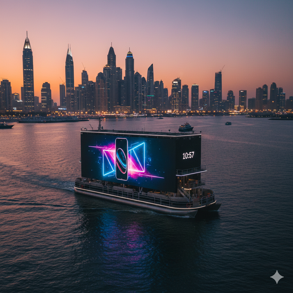 Floating Billboard Advertising