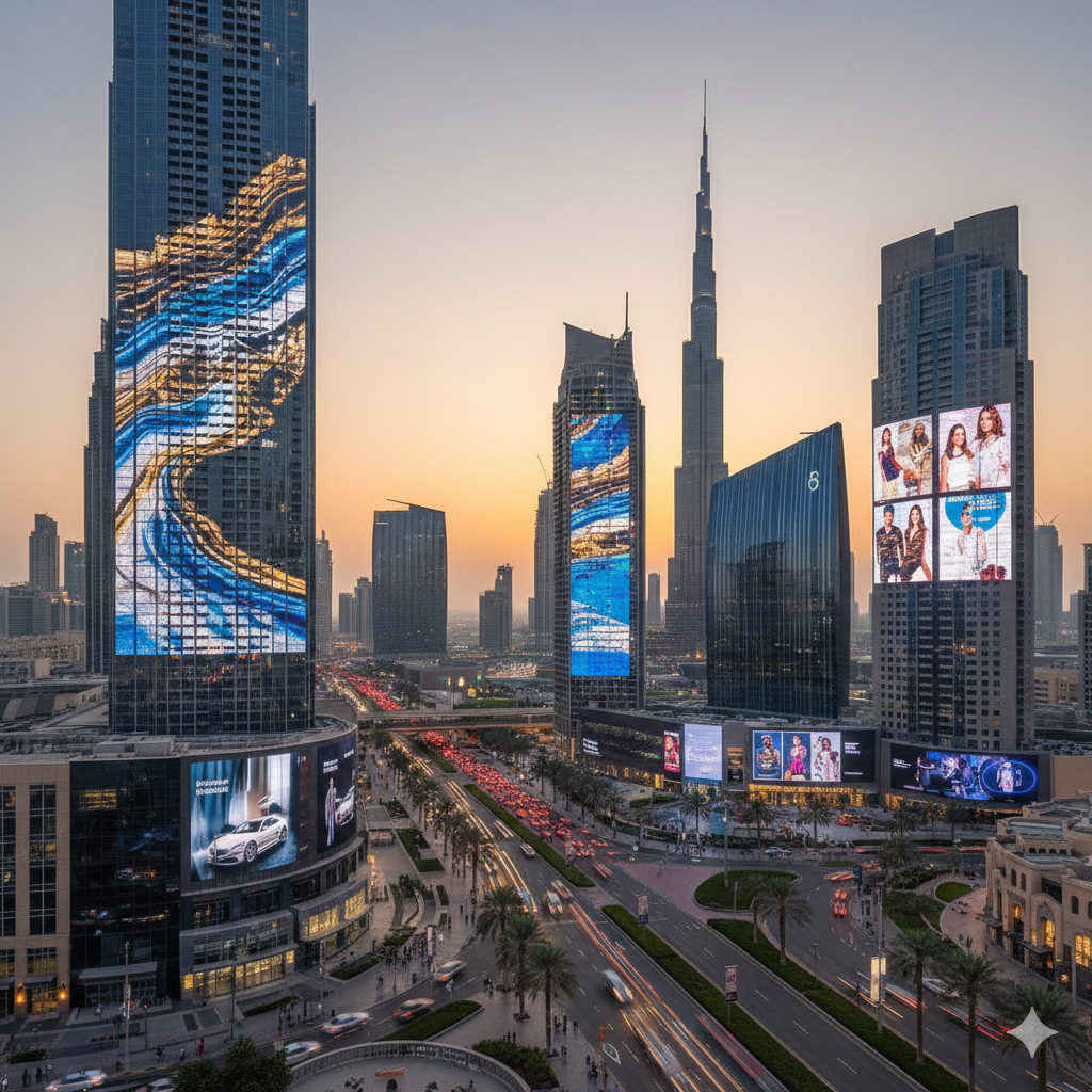 Billboard Advertising in Downtown Dubai