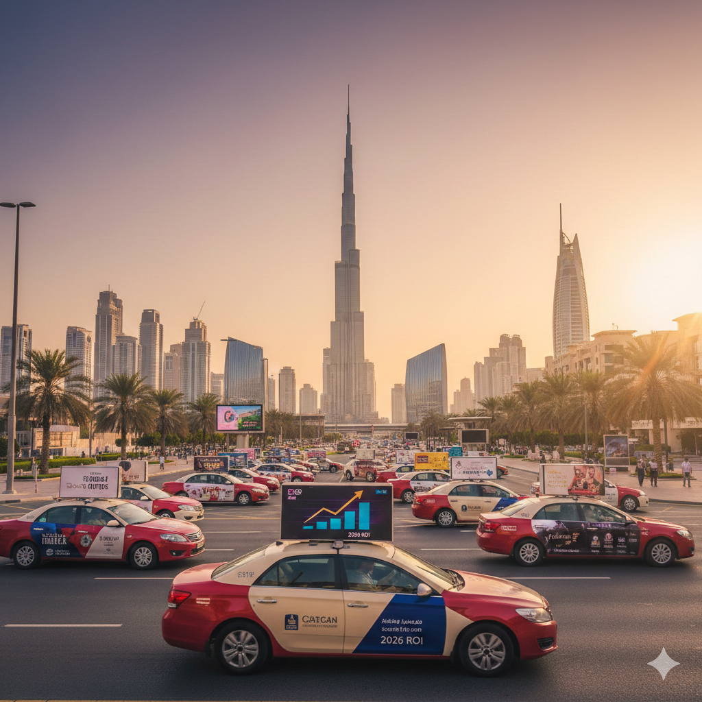 taxi Ads in Dubai