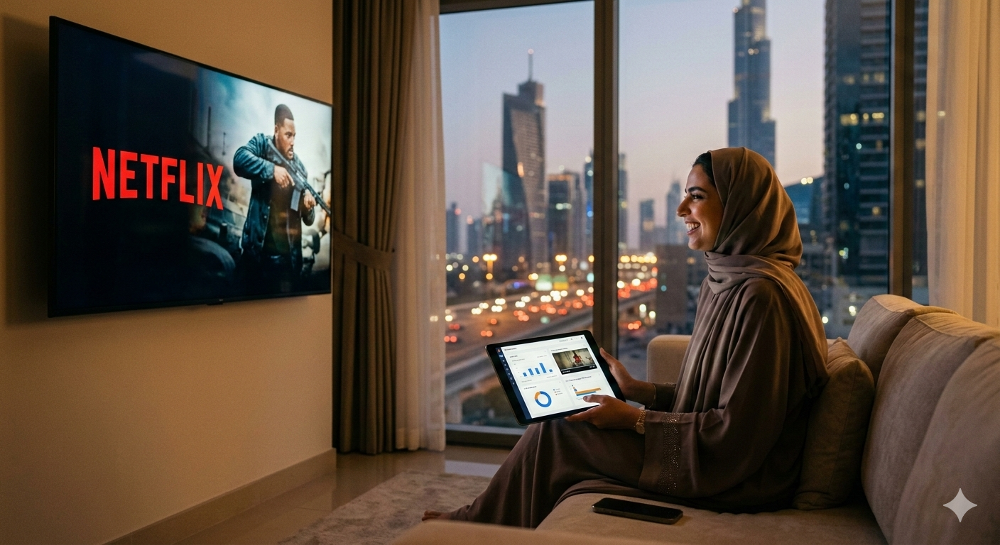 Netflix Advertising in UAE
