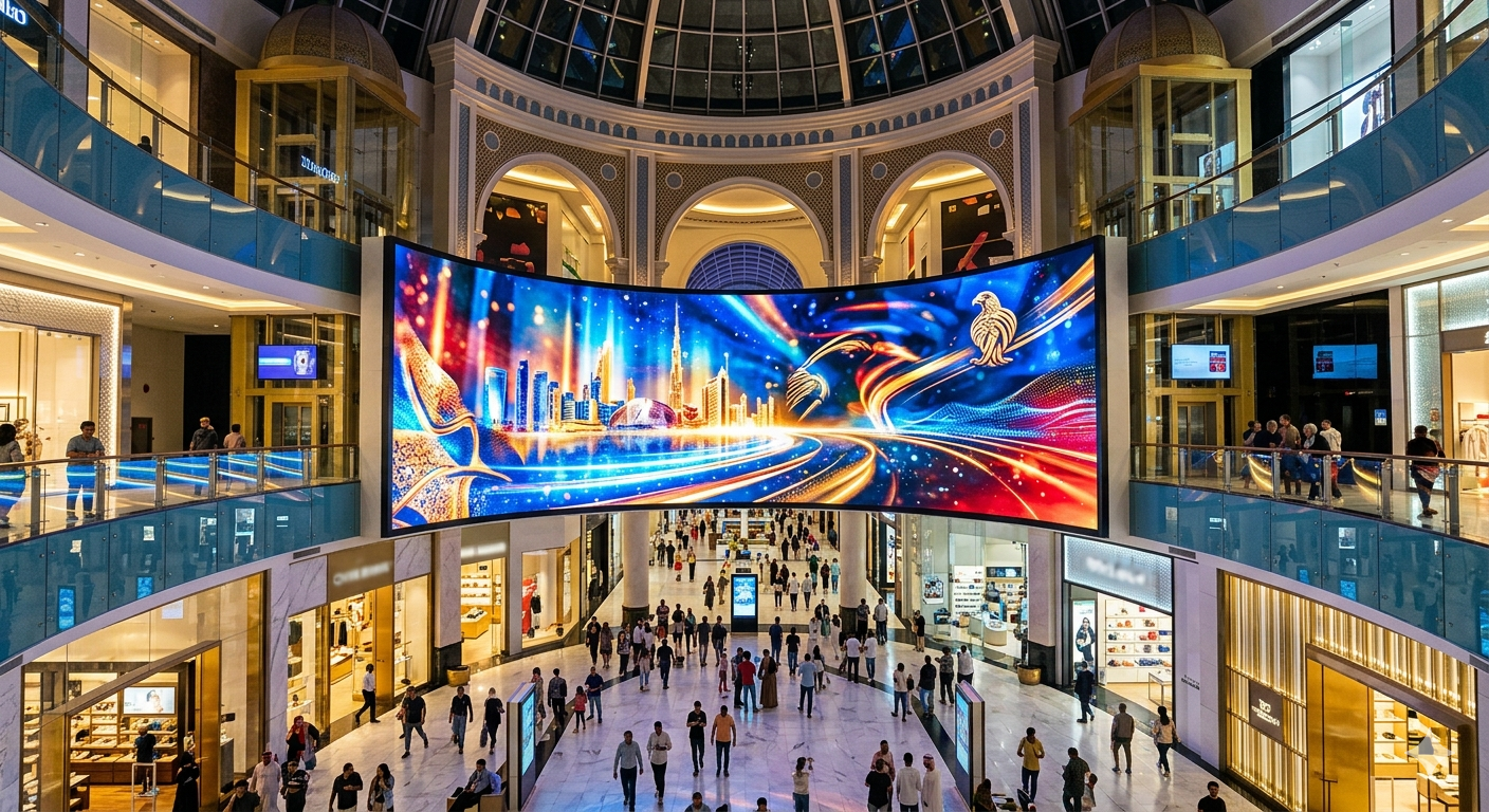 Dubai Mall Screen Advertising Cost?