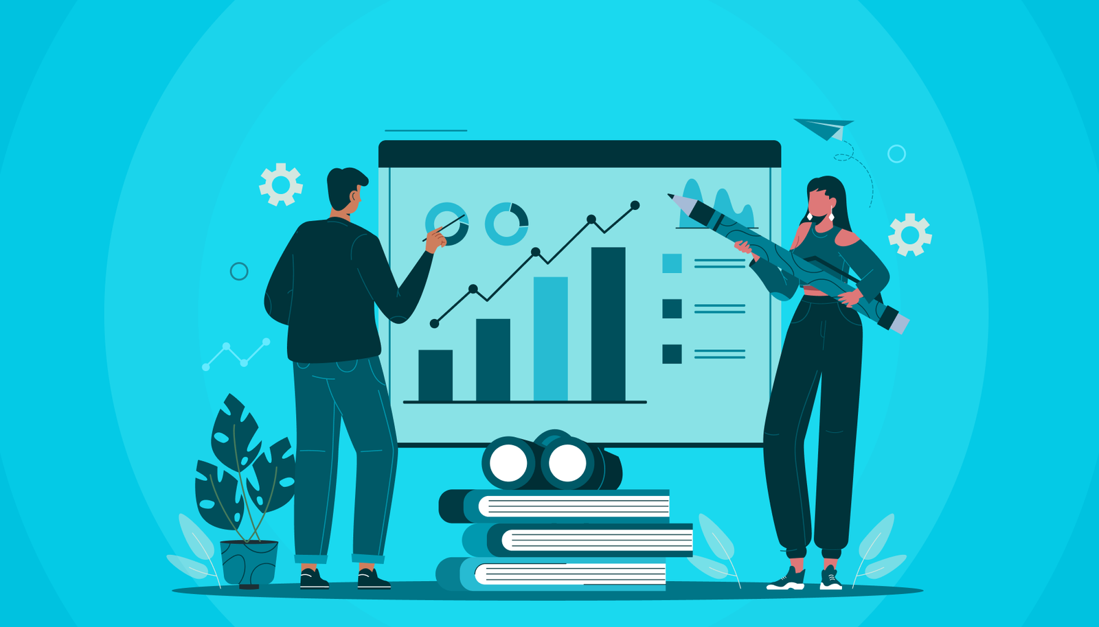 Reducing cost per lead for a UAE business shown on a marketing dashboard