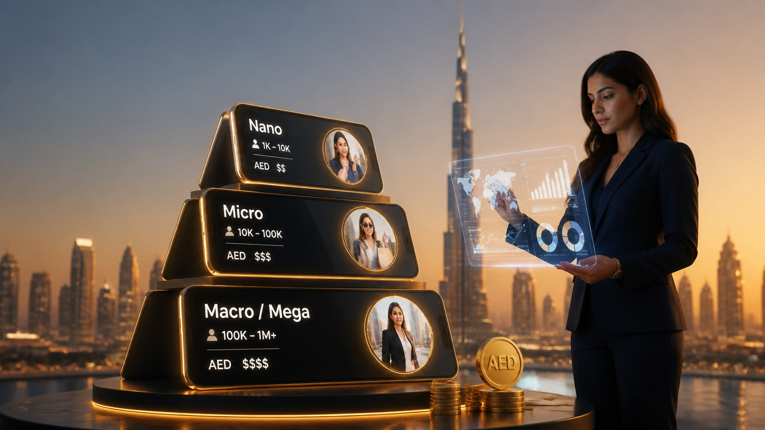 Influencer Marketing Cost in Dubai 2026: Rates by Tier